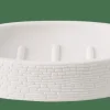 CASA WHITE ELEGANCE Porte-savon Blanc