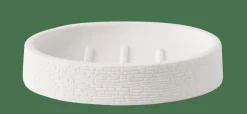 CASA WHITE ELEGANCE Porte-savon Blanc