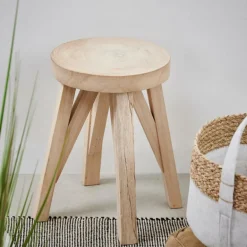 CASA XANDER Table D'appoint Naturel