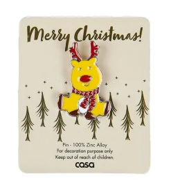 CASA X-MAS Rouleau à Pâtisserie Naturel