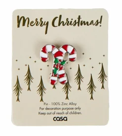 CASA X-MAS Set à Pâtisserie 4P. Spatule Avec 3 Emporte-pièces Doré, Multicolore