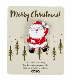 CASA X-MAS Set à Pâtisserie 4P. Spatule Avec 3 Emporte-pièces Doré, Multicolore