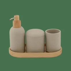CASA YUKI Porte Brosse à Dents Beige