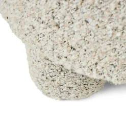 CASA ZENO Pouf Gris